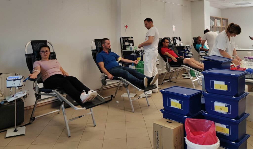 U akciji dobrovoljnog darivanja krvi prikupljeno 126 doza