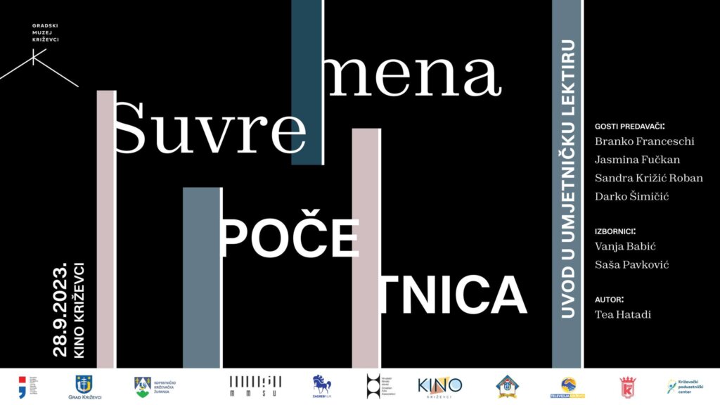 Gradski muzej Križevci organizira simpozij Suvremena početnica: Uvod u umjetničku lektiru