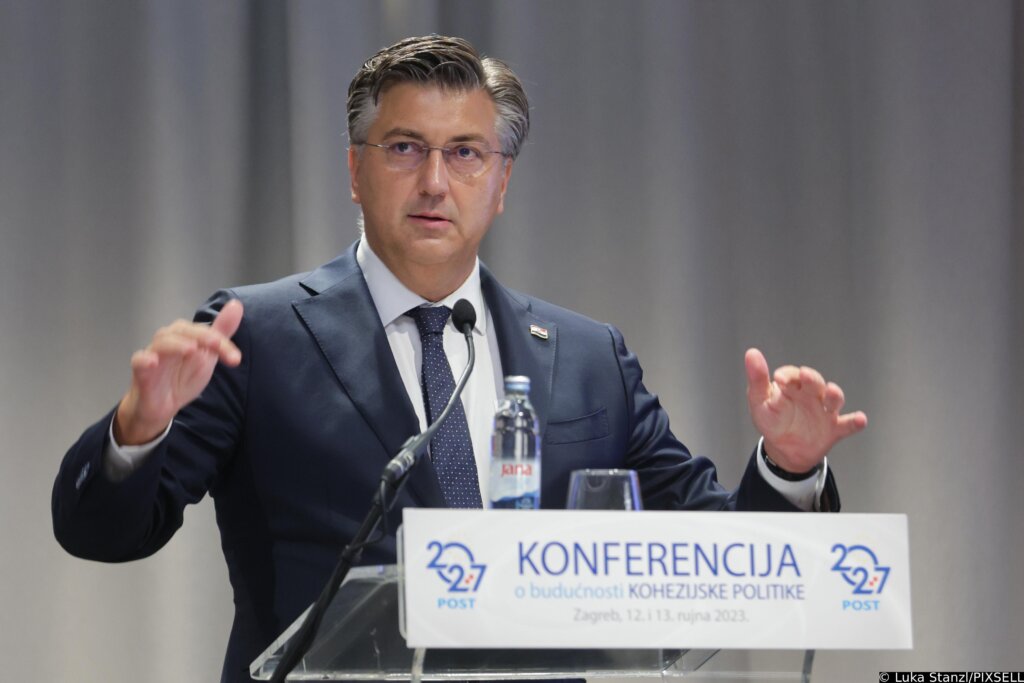Zagreb: Plenkovi? na otvorenju Konferencije o budu?nosti Kohezijske politike nakon 2027.