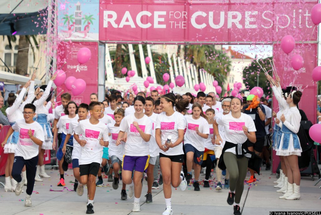 Više od tri tisuće sudionika humanitarne utrke Race for the cure – Think Pink