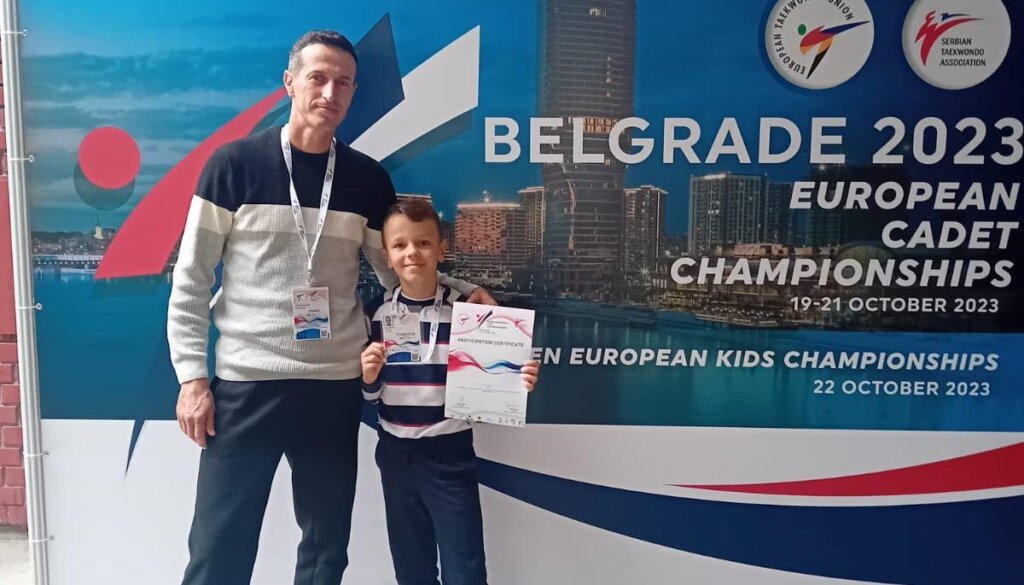 TAEKWONDO Križevčani sudjelovali na Europskom prvenstvu u Beogradu