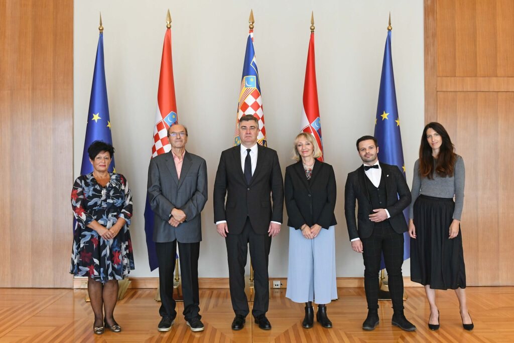 Milanović primio predstavnike Katedre Čakavskog sabora Kornić povodom 30. obljetnice rada Ljetne škole glagoljice