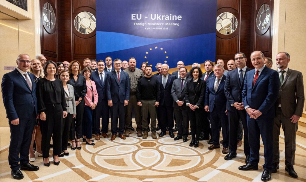 Ministri EU-a u Kijevu obećali potporu Ukrajini, ali ne odmah
