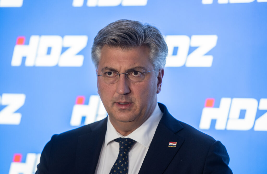 Zagreb: Premijer Plenković dao je izjavu za medije nakon sjednice šireg Predsjedništva stranke