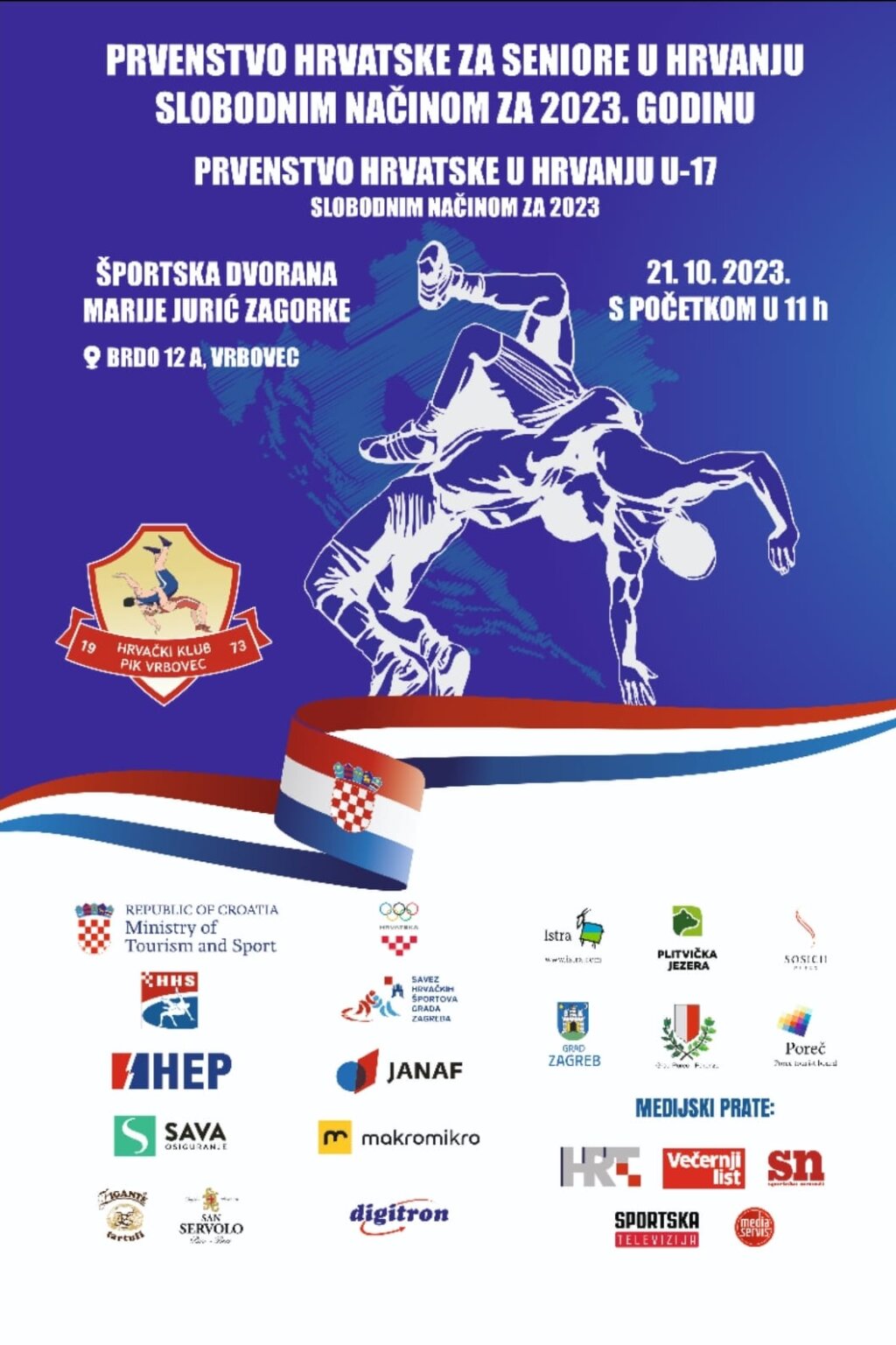 Prvenstvo Hrvatske u hrvanju