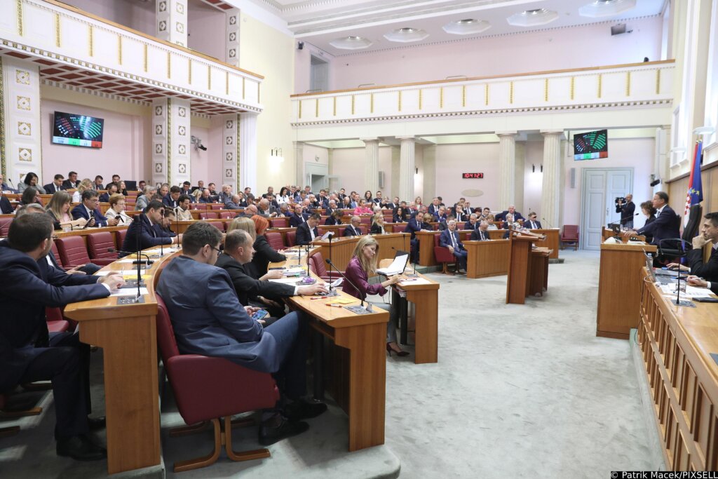 Zagreb: Sabor Glasovao O Raspravljenim Točkama Dnevnog Reda