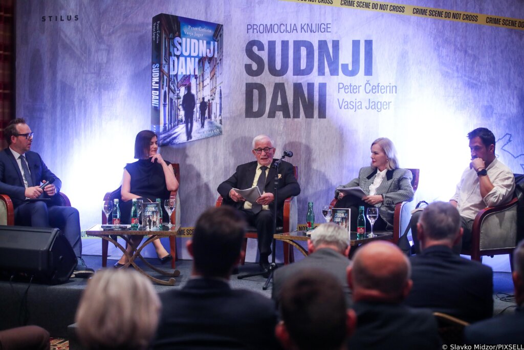 Zagreb: Promocija knjige "Sudnji dan" Petera Ceferina, oca predsjednika Uefe Aleksandera Ceferina