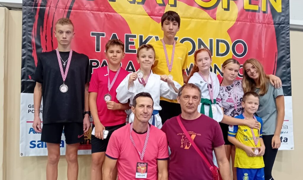Članovi Taekwondo kluba Radnik osvojili šest medalja na zadarskom “Donat Openu”