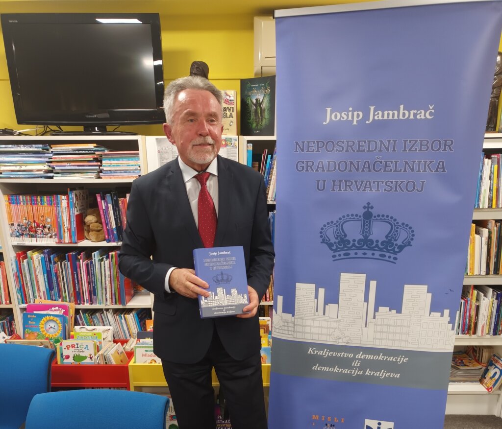 U Narodnoj knjižnici Vrbovec održana promocija knjige Josipa Jambrača “Neposredni izbor gradonačelnika u Hrvatskoj”