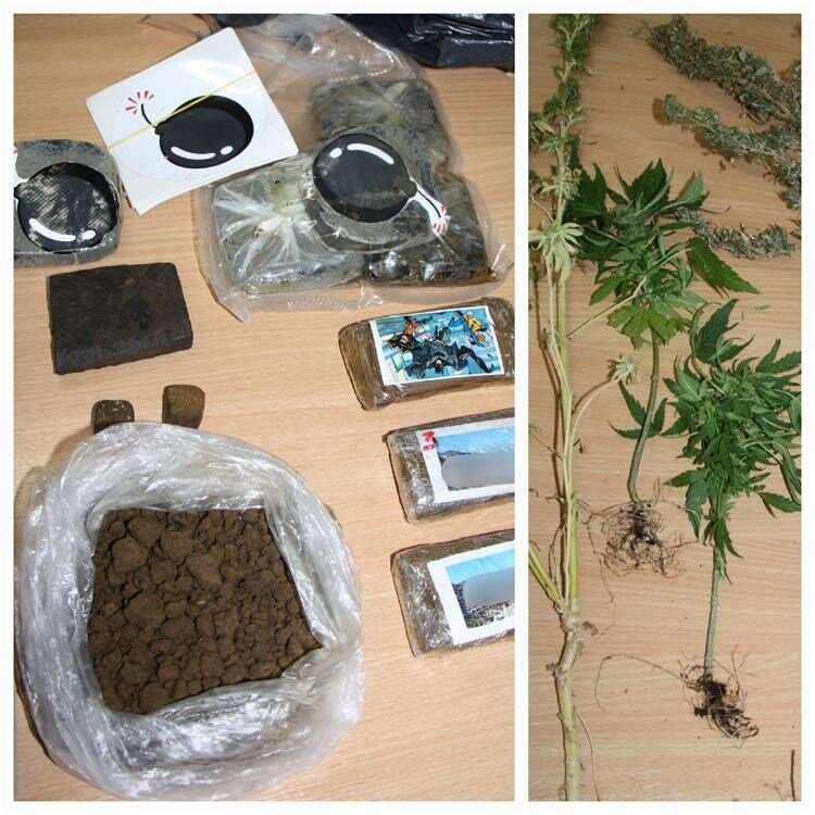 Uhićen zbog više od kilograma hašiša i 10 stabljika marihuane