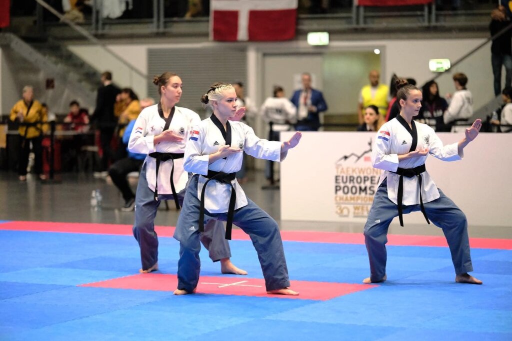 Hrvatska taekwondo reprezentacija nastupila na Europskom prvenstvu u formama