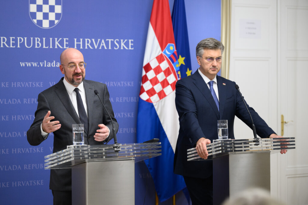 Plenković i Michel: Zapadni Balkan će biti sigurniji samo proširenjem Europske unije