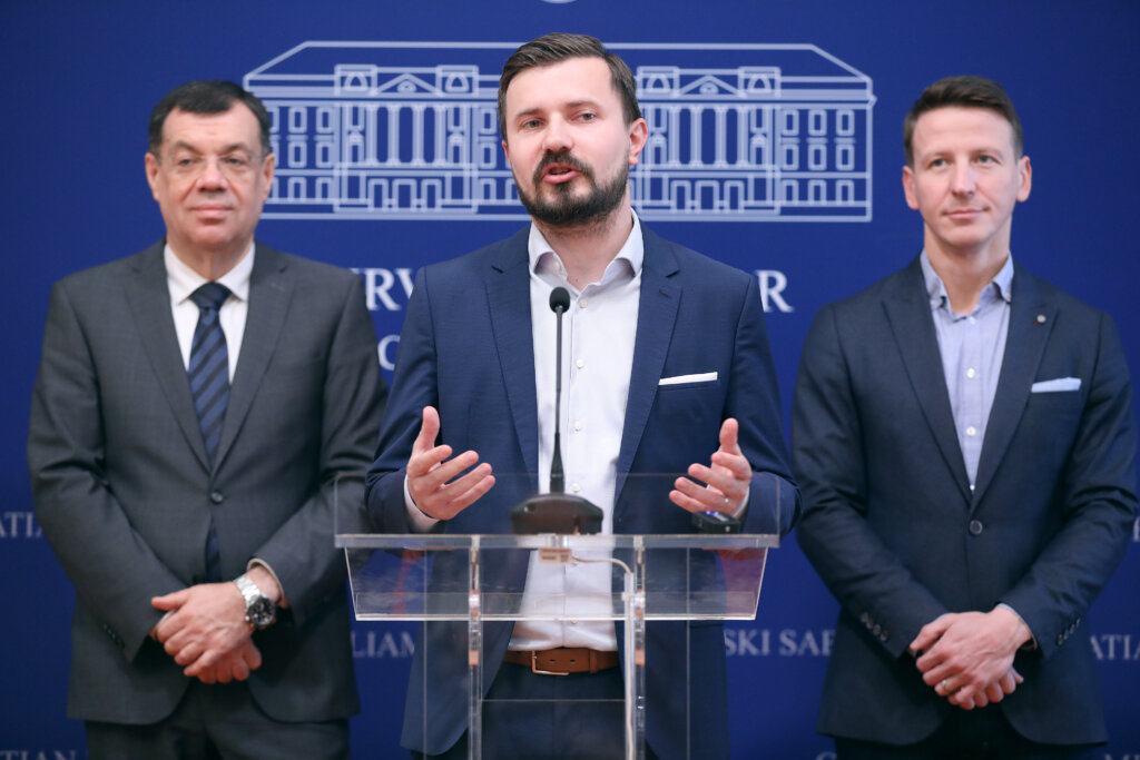 Zagreb: Dario Zurovec, Davor Nađi i Damir Bajs o izmjenama Zakona o prekršajima protiv javnog reda i mira