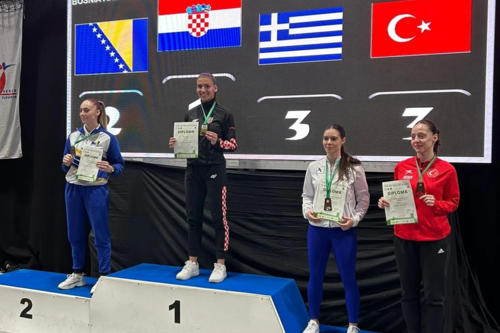 Đurđevčanka Ema Juričić prvakinja je Balkana u karateu