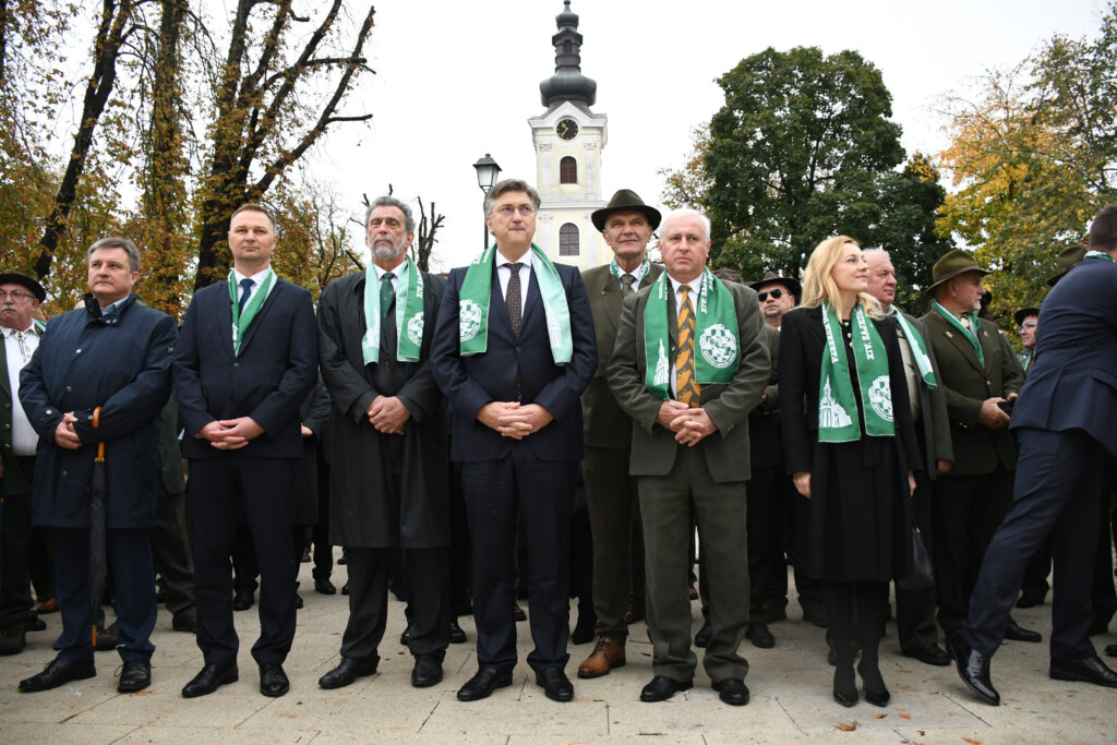 Bjelovar: Andrej Plenković Sudjelovao Na Obilježavanju Xiv. Zajedničke Proslave Svetog Huberta, Zaštitnika Lovaca I Lovstva