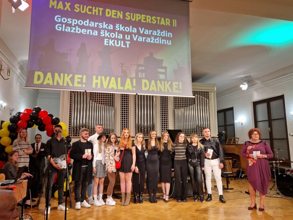 Pobjednik talent showa „Max sucht den Superstar II“ Luka Kolenko iz Varaždina, miljenik publike Martin Plavec Marković 