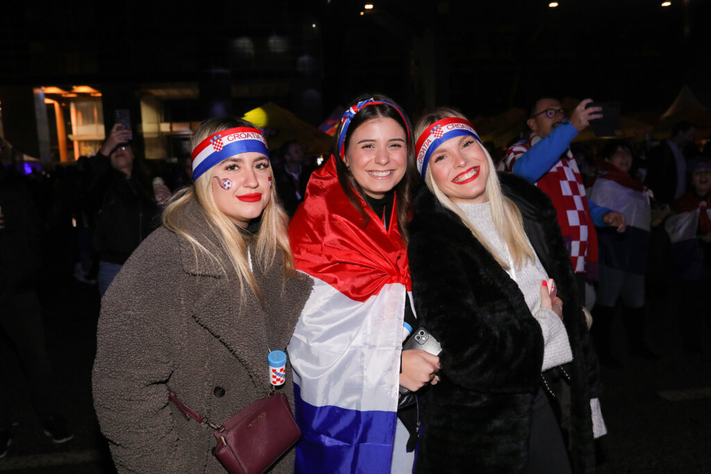 Zagreb: Fan zona kod stadiona u Maksimiru uz zabavni sadržaj uoči utakmice Hrvatska - Armenija