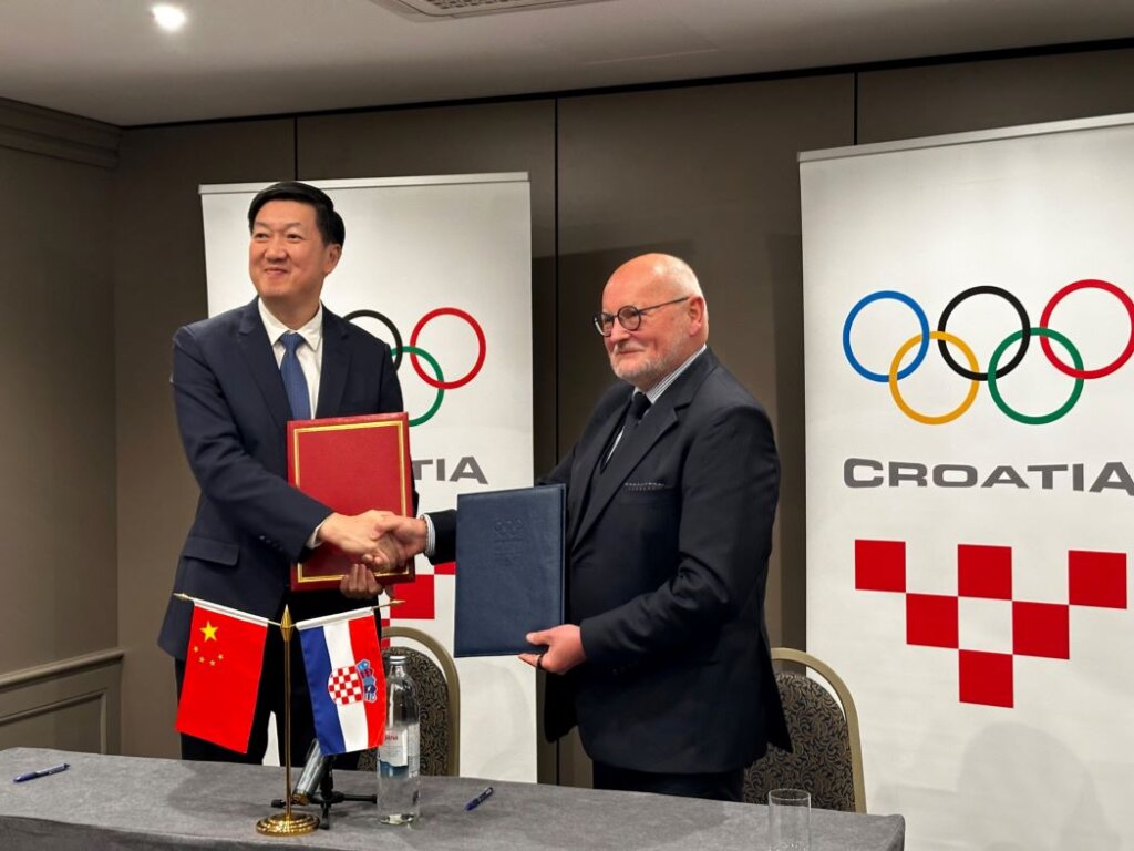 Hrvatski olimpijski odbor potpisao Sporazum o suradnji s Kineskim olimpijskim odborom