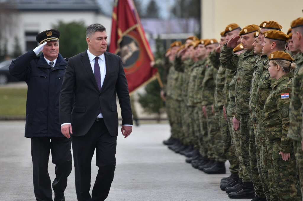 Varaždin: Predsjednik Milanović Sudjelovao Na Obilježavanju Obljetnice Osnutka "puma"