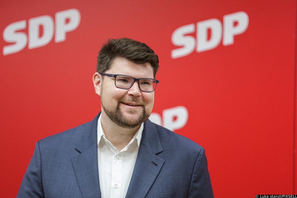 Zagreb: Predsjednik SDP-a Pe?a Grbin obratio se medijima