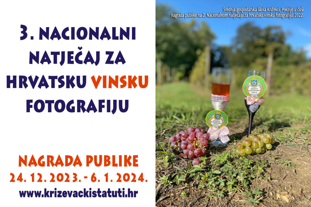 Izbor nagrade publike 3. Nacionalnog natječaja za hrvatsku vinsku fotografiju