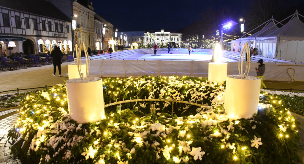 [VIDEO] Pogledajte prekrasne blagdanske prizore iz centra Koprivnice