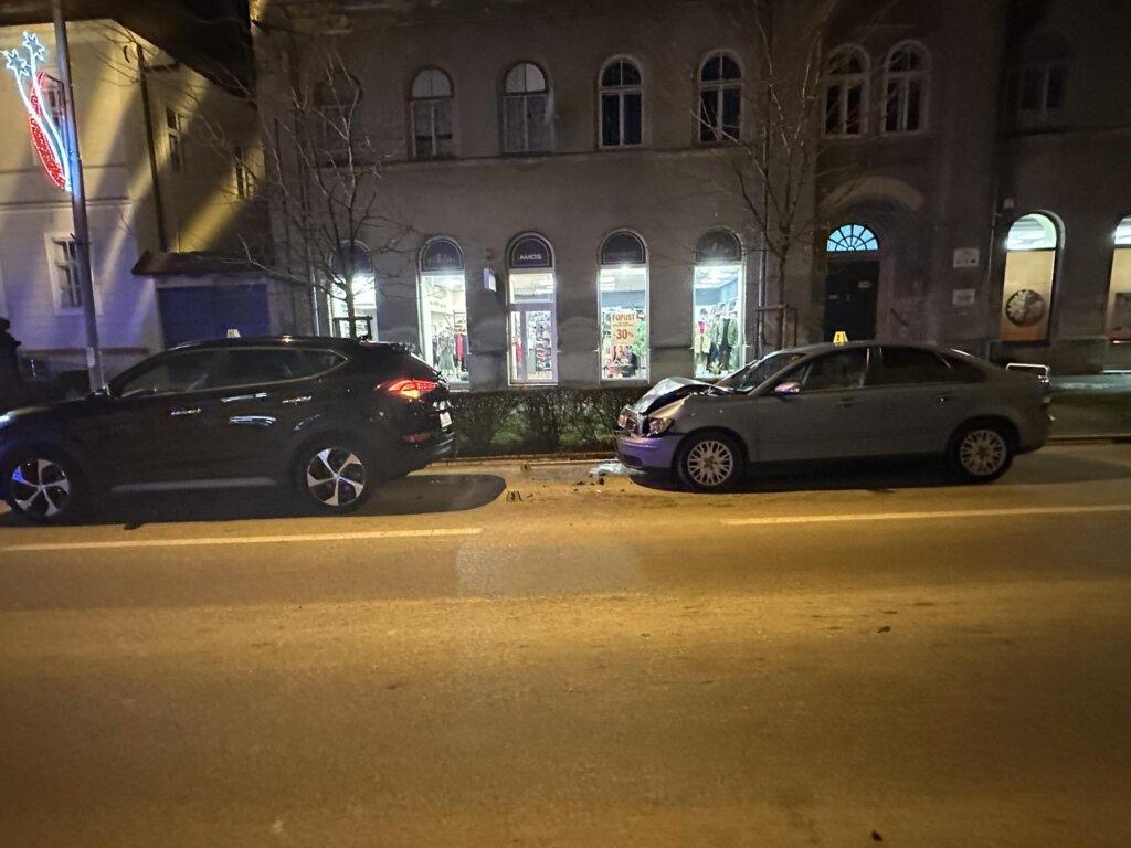 Prometna nesreća u centru Križevaca usporila promet