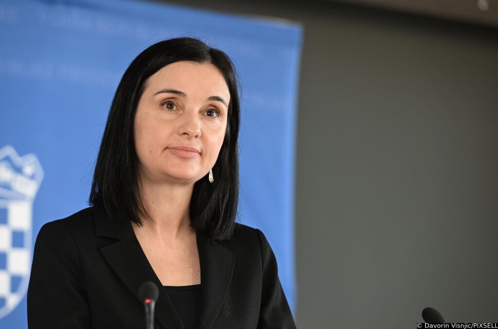 Zagreb: Ministrica Marija Vučković obratila se medijima