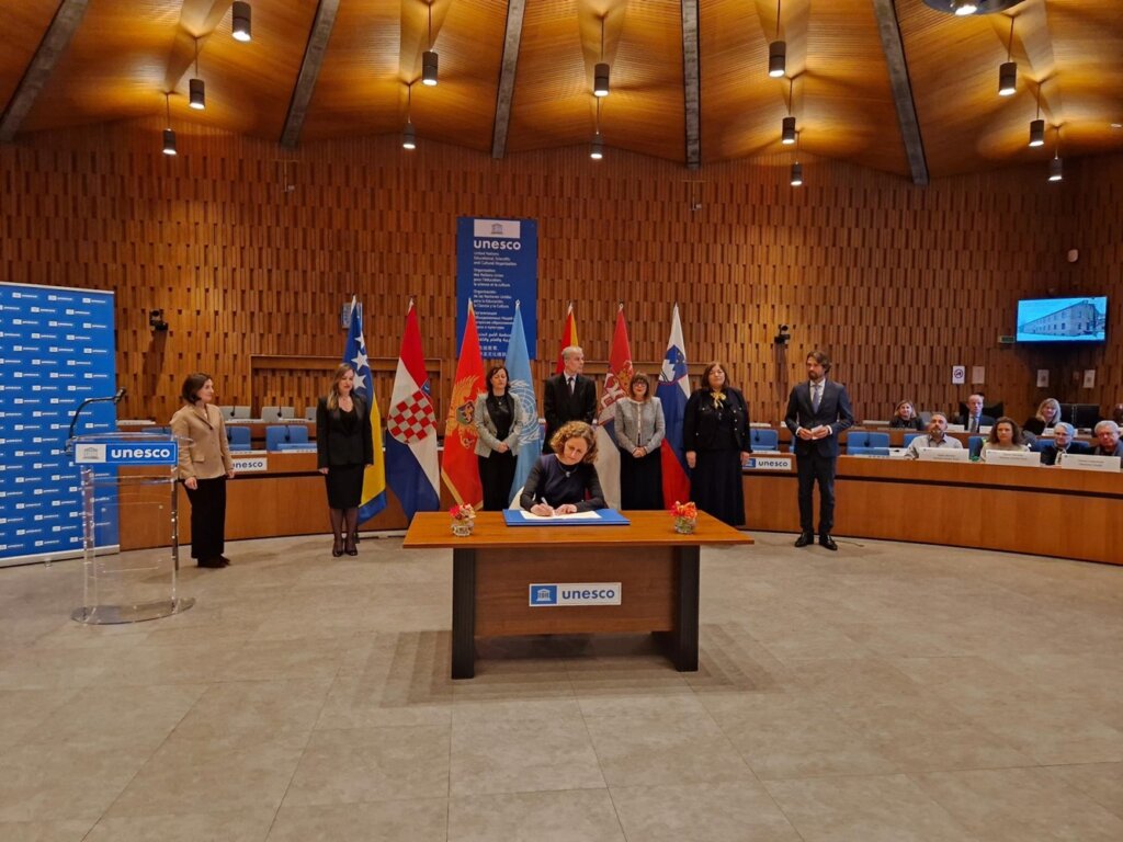 Ministrica kulture potpisala Sporazum o ponovnoj uspostavi izložbe u Bloku 17