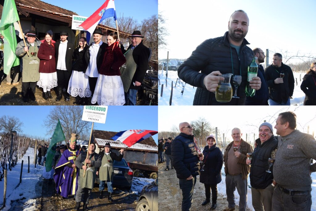 [FOTO/VIDEO] Udruga vinogradara Kaptol – Preseka proslavila Vincekovo