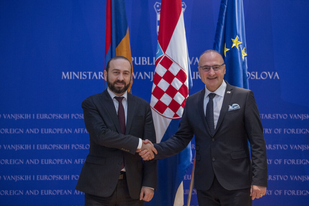 Grlić Radman: Hrvatska može pružiti podršku normalizaciji odnosa Erevana i Bakua