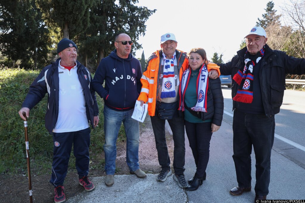 Ante Baraba pješačio je 150 kilometara zbog dolaska Perišića u Hajduk, stigao je u Split