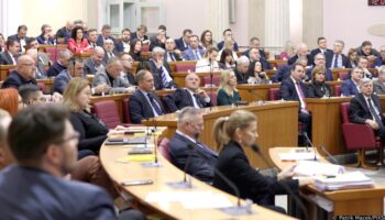 Zagreb: Sabor glasovao o raspravljenim točkama dnevnog reda