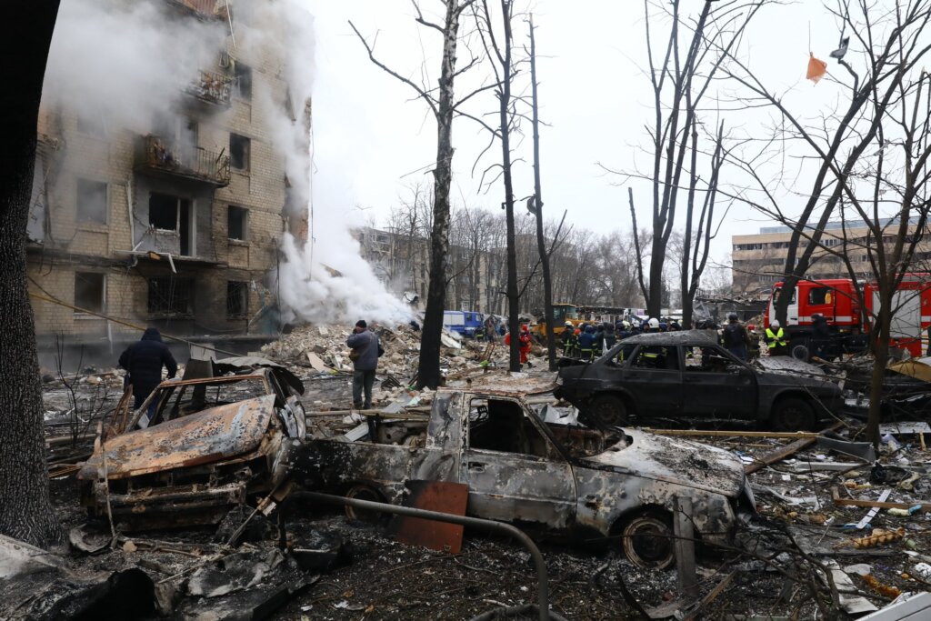Ukrajinska vojska oborila projektile i dronove u ruskom napadu
