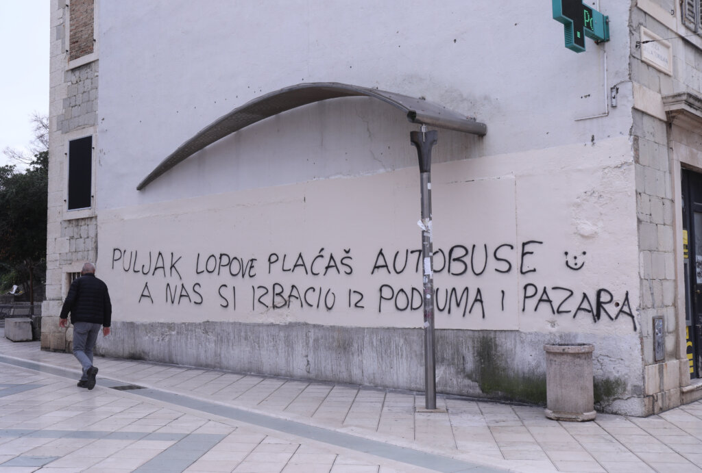 Uvredljivi grafiti ponovno osvanuli u Splitu