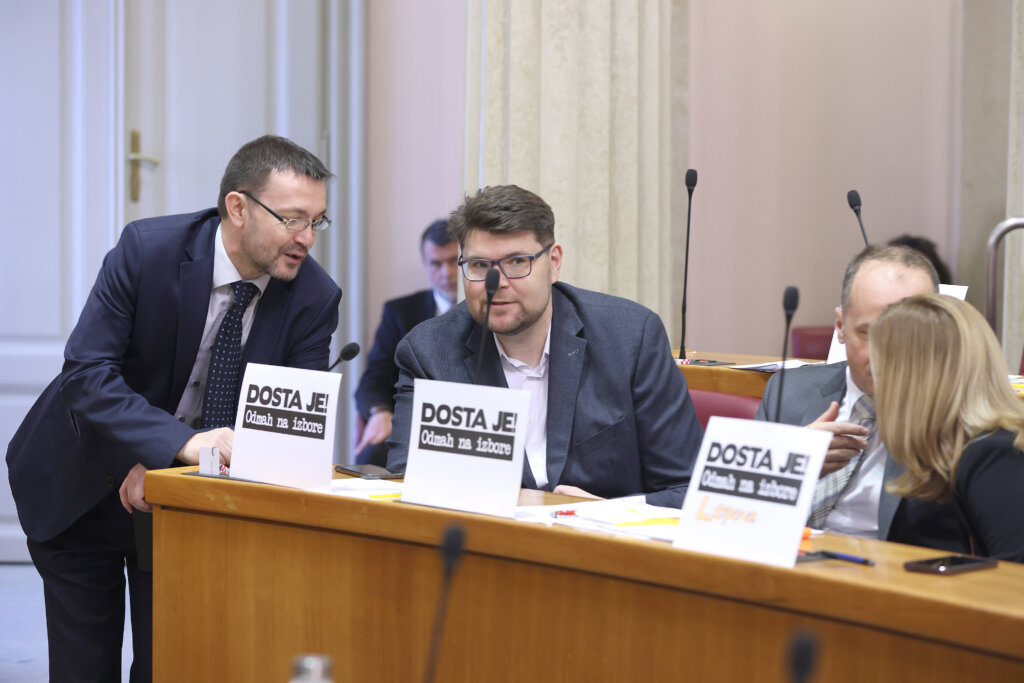 Zagreb:  Sabor 21. sjednicu nastavlja glasovanjem