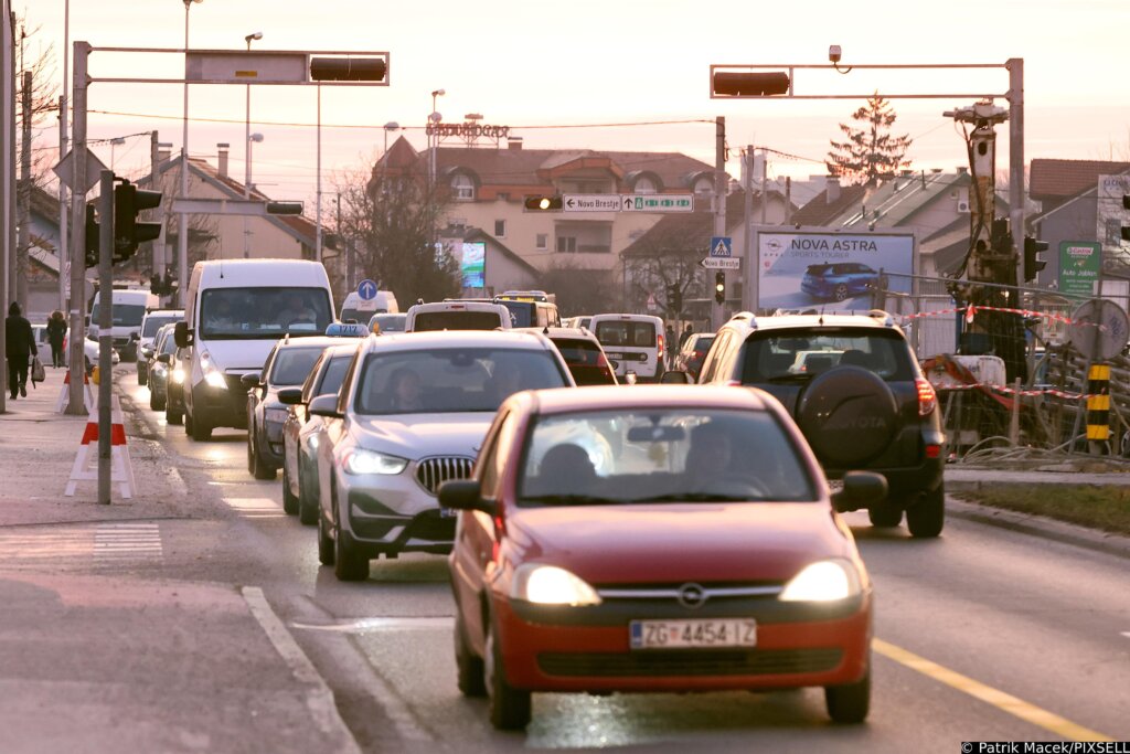 Zagreb: Velike gužve na istočnom ulazu u grad