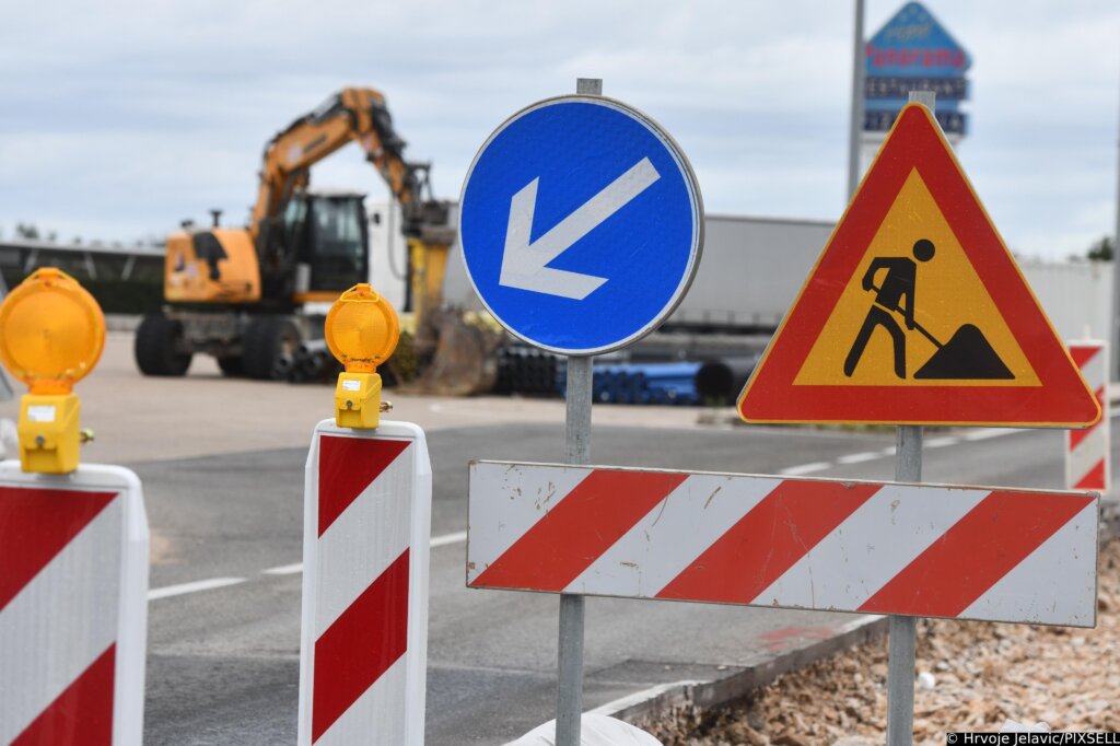 Šibenik: Regulacija prometa na Šibenskom mostu zbog radova na Jadranskoj magistrali