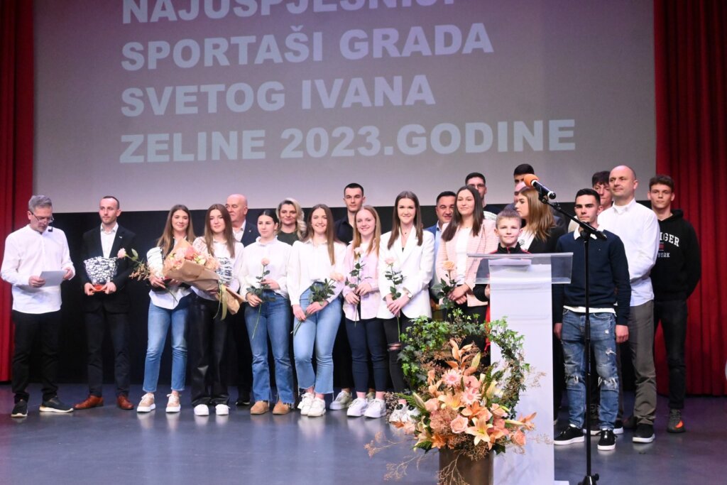 Proglašeni najuspješniji sportaši grada Svetog Ivana Zeline u 2023. godini.