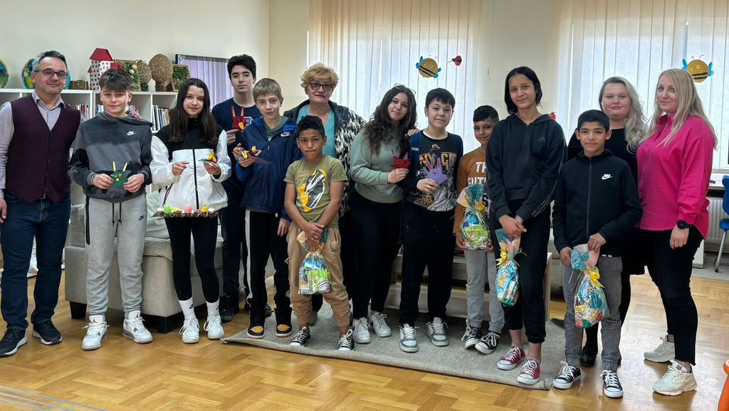 [FOTO] Članovi Dječjeg gradskog vijeća Koprivnica posjetili vršnjake u Centru Svitanje