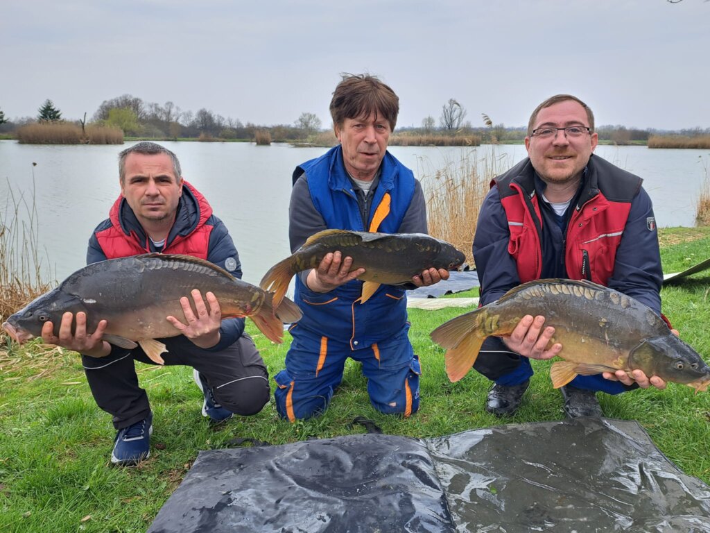 Jezero Črnec poribljeno sa šaranom i amurom