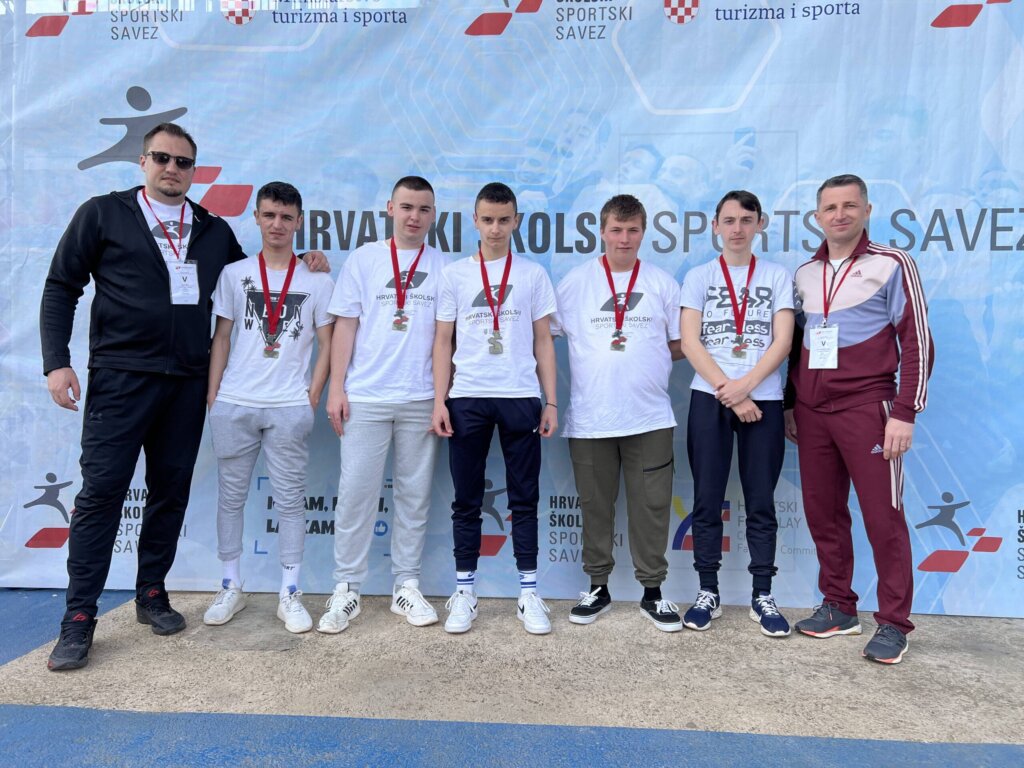 Učenici Strukovne škole i Osnovne škole Đurđevac sudjelovali na Državnom prvenstvu školskih sportskih društava u Poreču