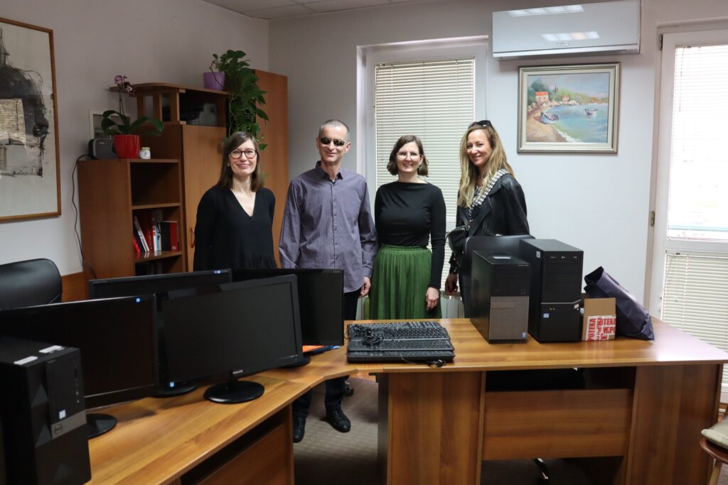Komunalac donirao računalnu opremu Udruzi slijepih Koprivničko-križevačke županije