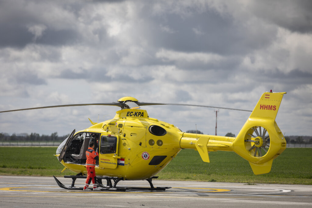 Koprivničko-križevačka županija dobila helikoptersku hitnu medicinsku službu