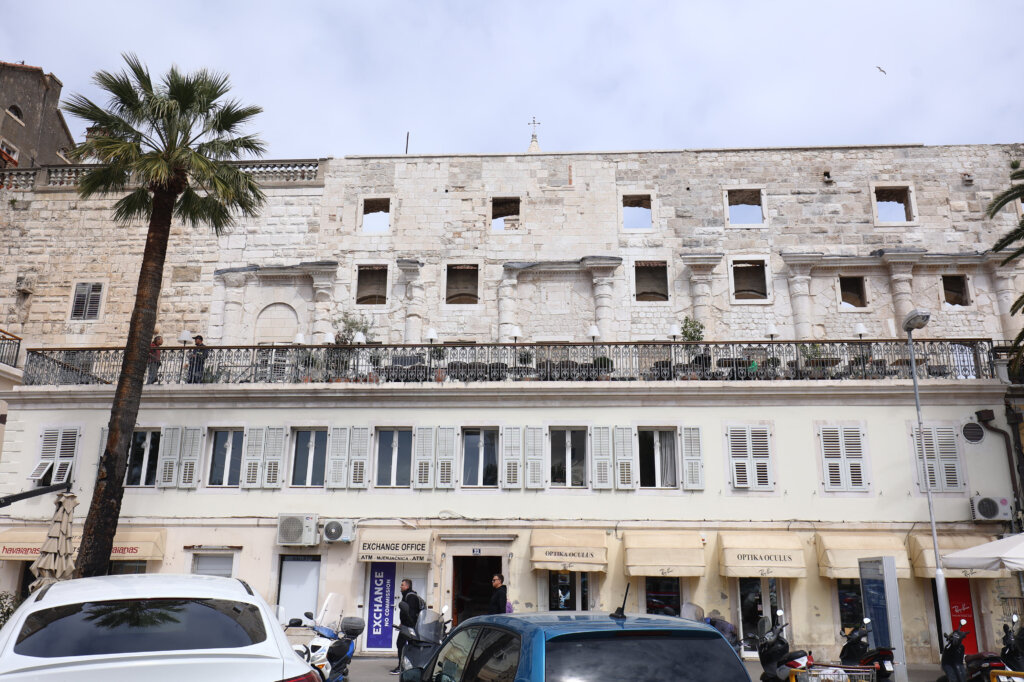 Split: Završeni konzervatorsko-restauratorski radovi na dijelu pročelja južnog zida Dioklecijanove palače