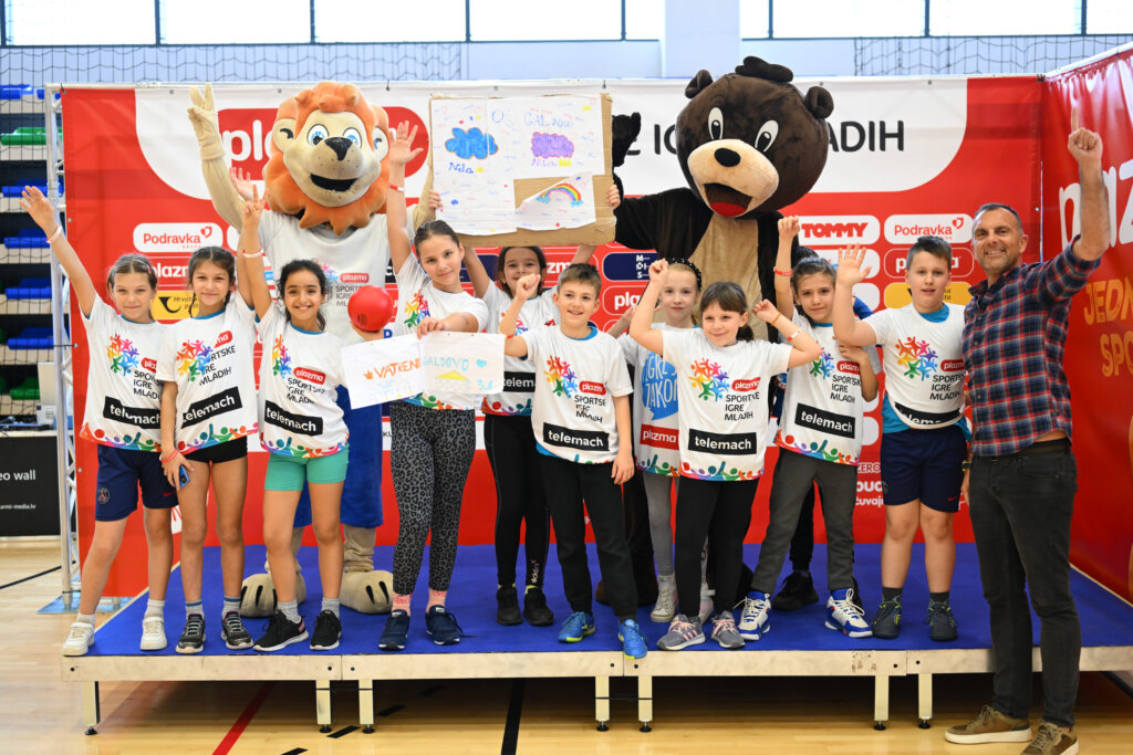 [FOTO] Telemach Dan sporta u Sisku okupio više od 2.000 djece
