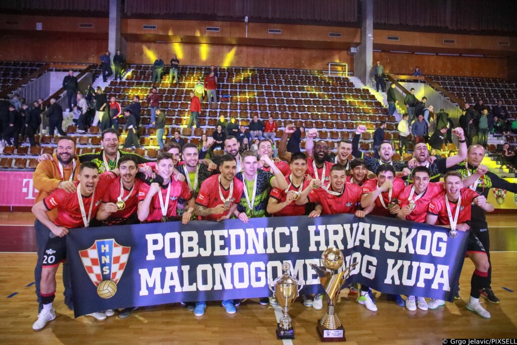 Igrači Stanoinvest Futsal Pule boljim izvođenjem šesteraca obranili titulu pobjednika Kupa Hrvatske