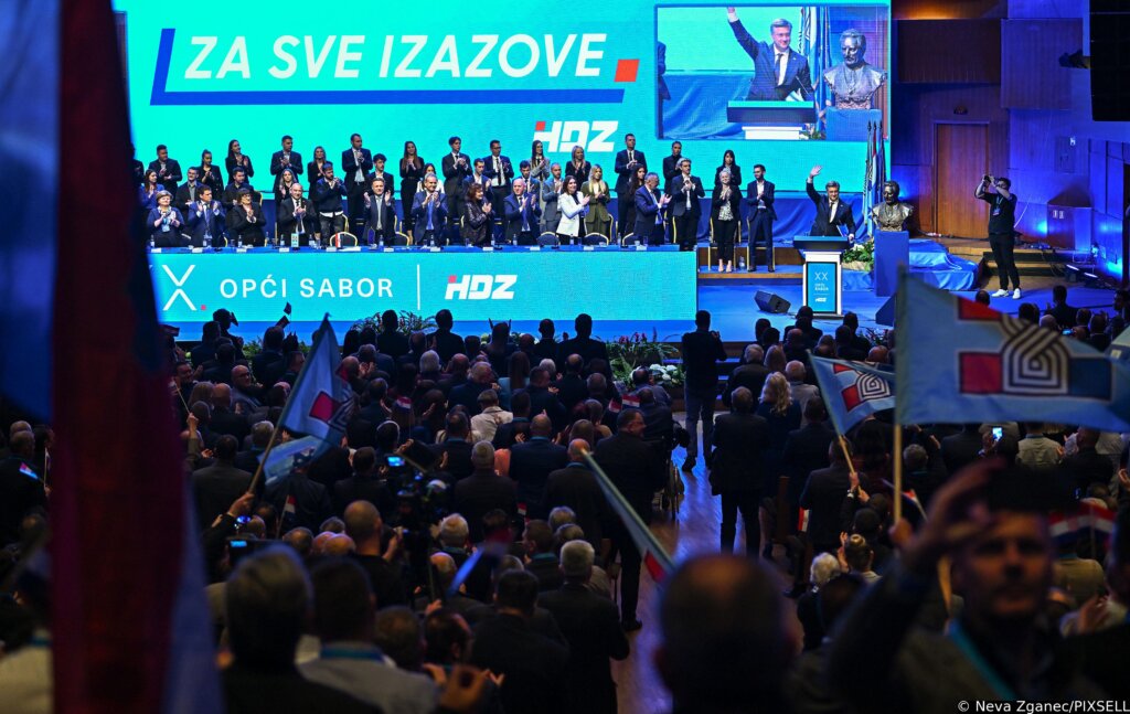Zagreb: U dvorani Vatroslav Lisinski održan 20. Opći sabor HDZ-a