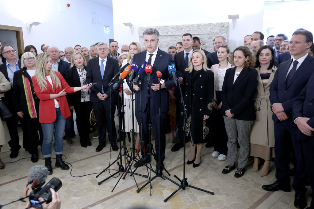 Zagreb: HDZ predao kandidature DIP-u