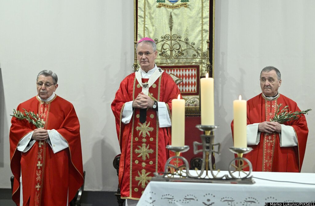 Nadbiskup Kutleša predvodio euharistijsko slavlje na Cvjetnicu